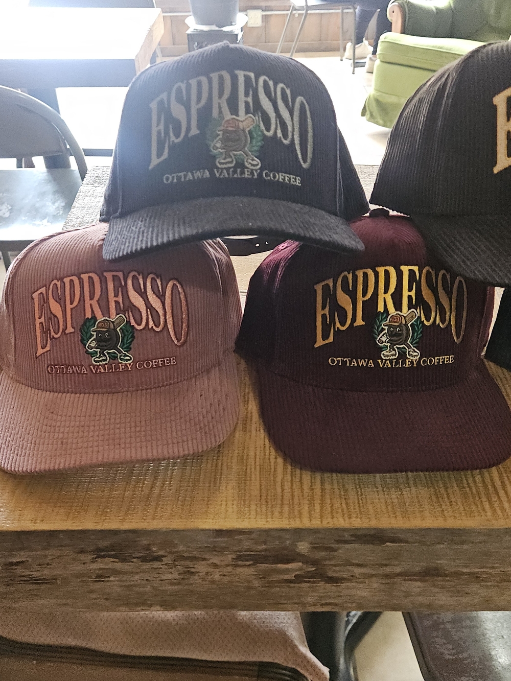Espresso Corduroy Cap